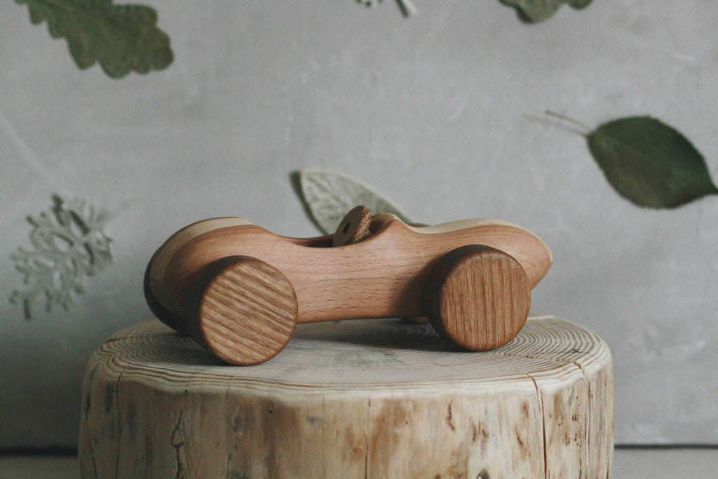 Handmade Wooden Race Car