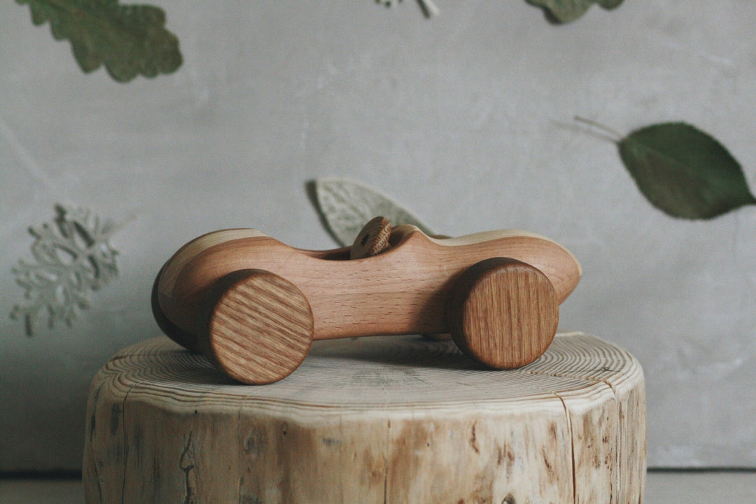 Handmade Wooden Race Car