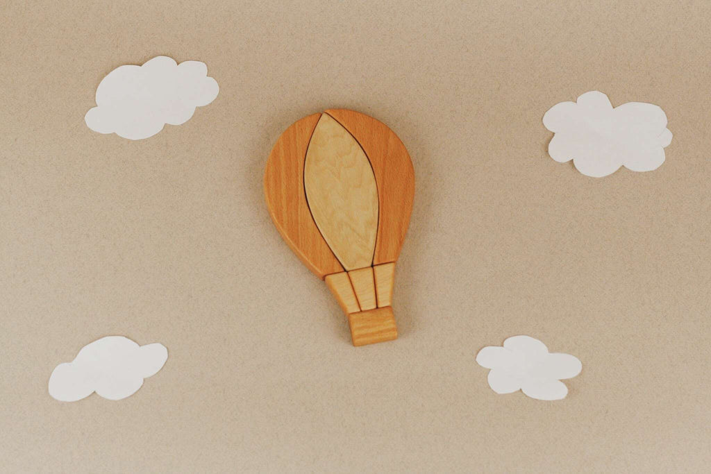 Handmade Hot Air Balloon Puzzle