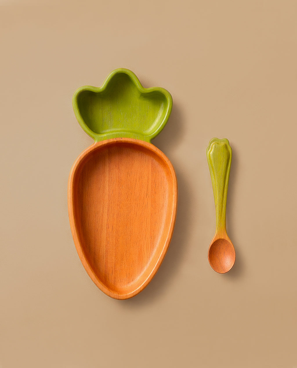 Cathy the Carrot Plate & Spoon Set