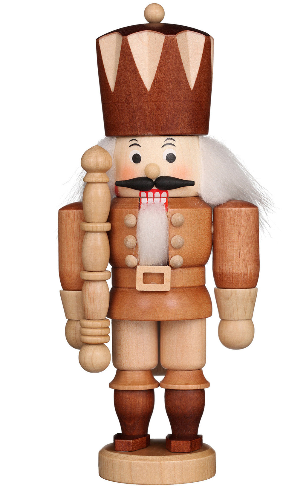 Christian Ulbricht Collectible Wooden Nutcracker - King (Natural)