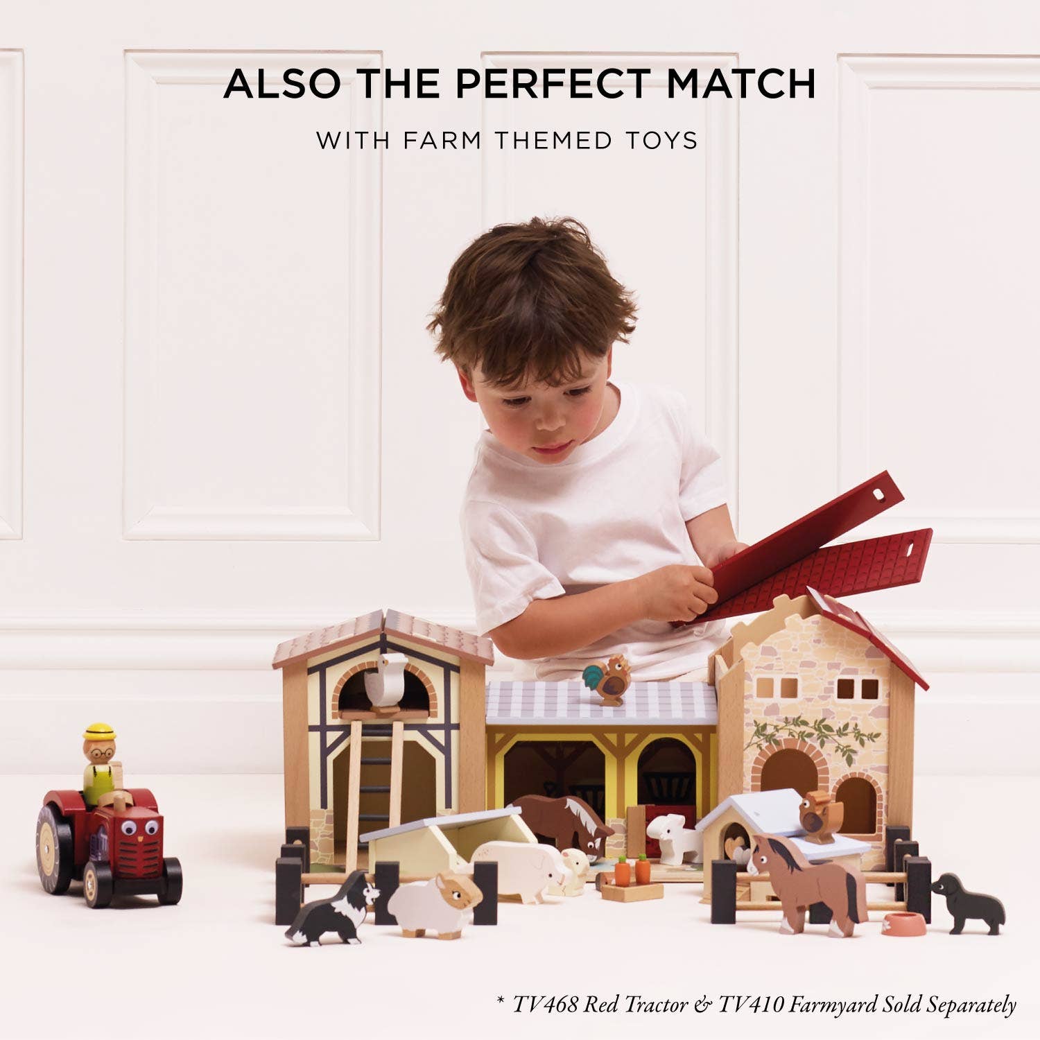Farmyard Stacking Animals and Bag
