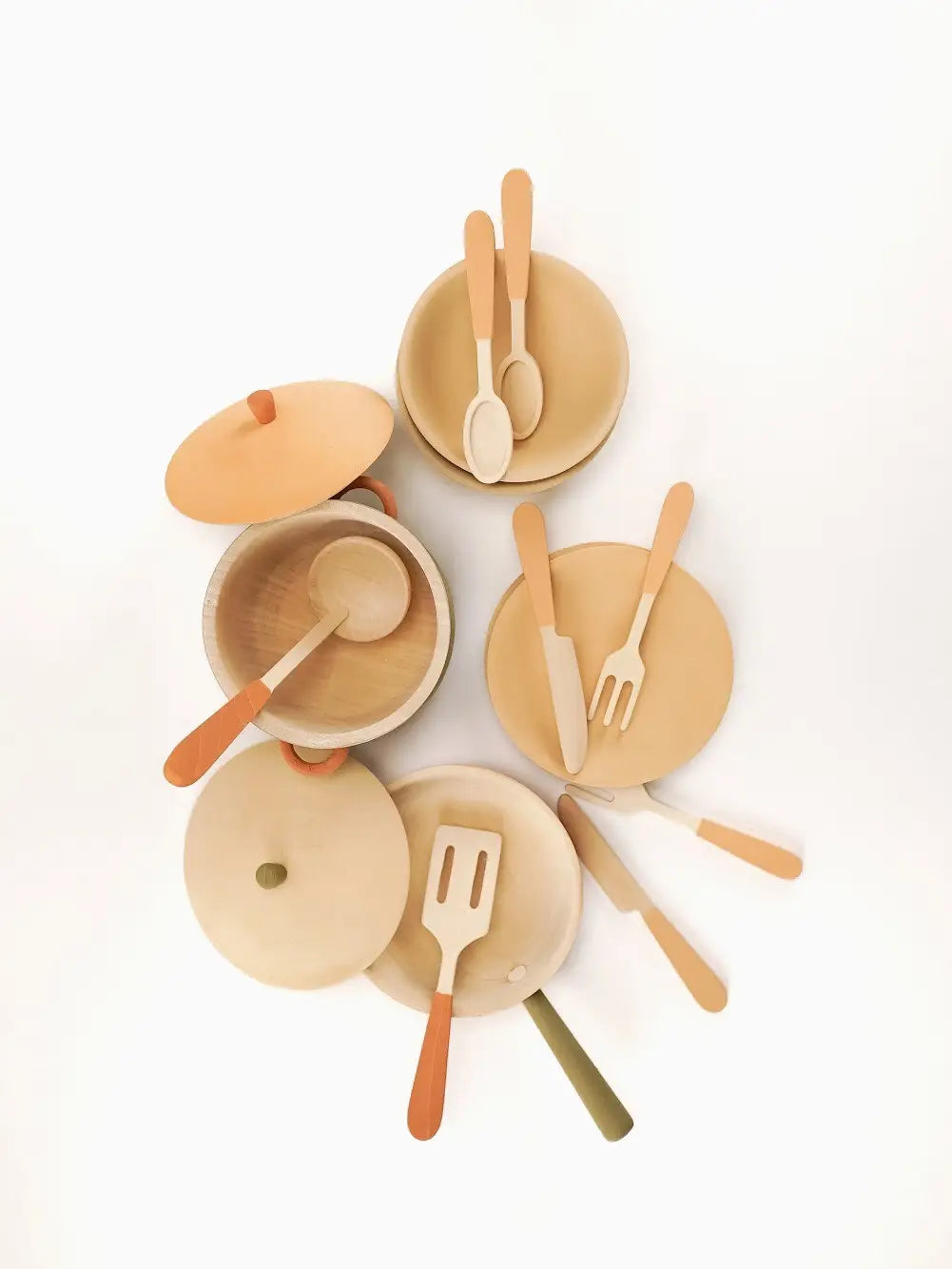 Sabo Concept Handmade Wooden Kitchen Essentials - Herbal