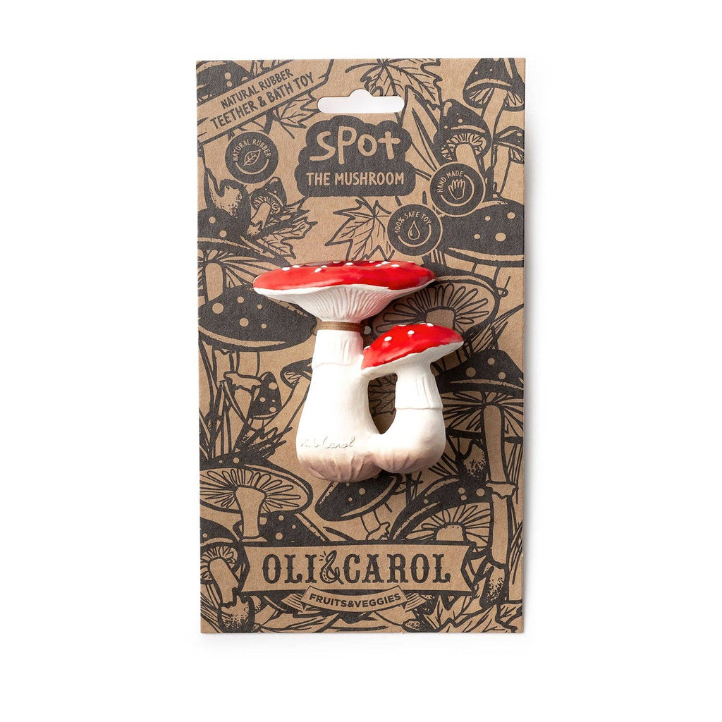 Spot the Mushroom Teething Toy