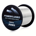 Fluorocarbon Fishing Line 1000 Yards 5-32LB Abrasion Resistant Clear Invisible Fast Sinking High Sensitivity for Freshwater Ice Fishing Bass Trout