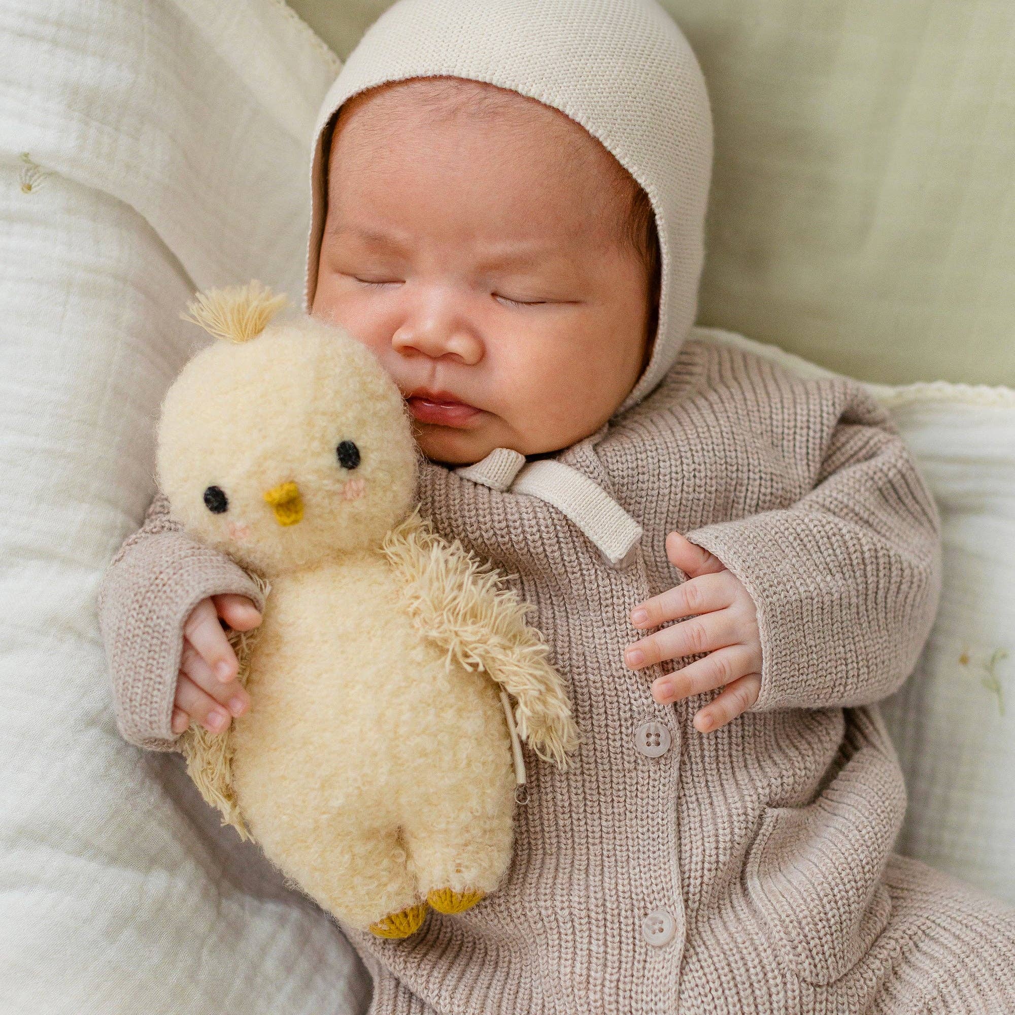Cuddle + Kind Baby Bouclé Chick (Buttercup)