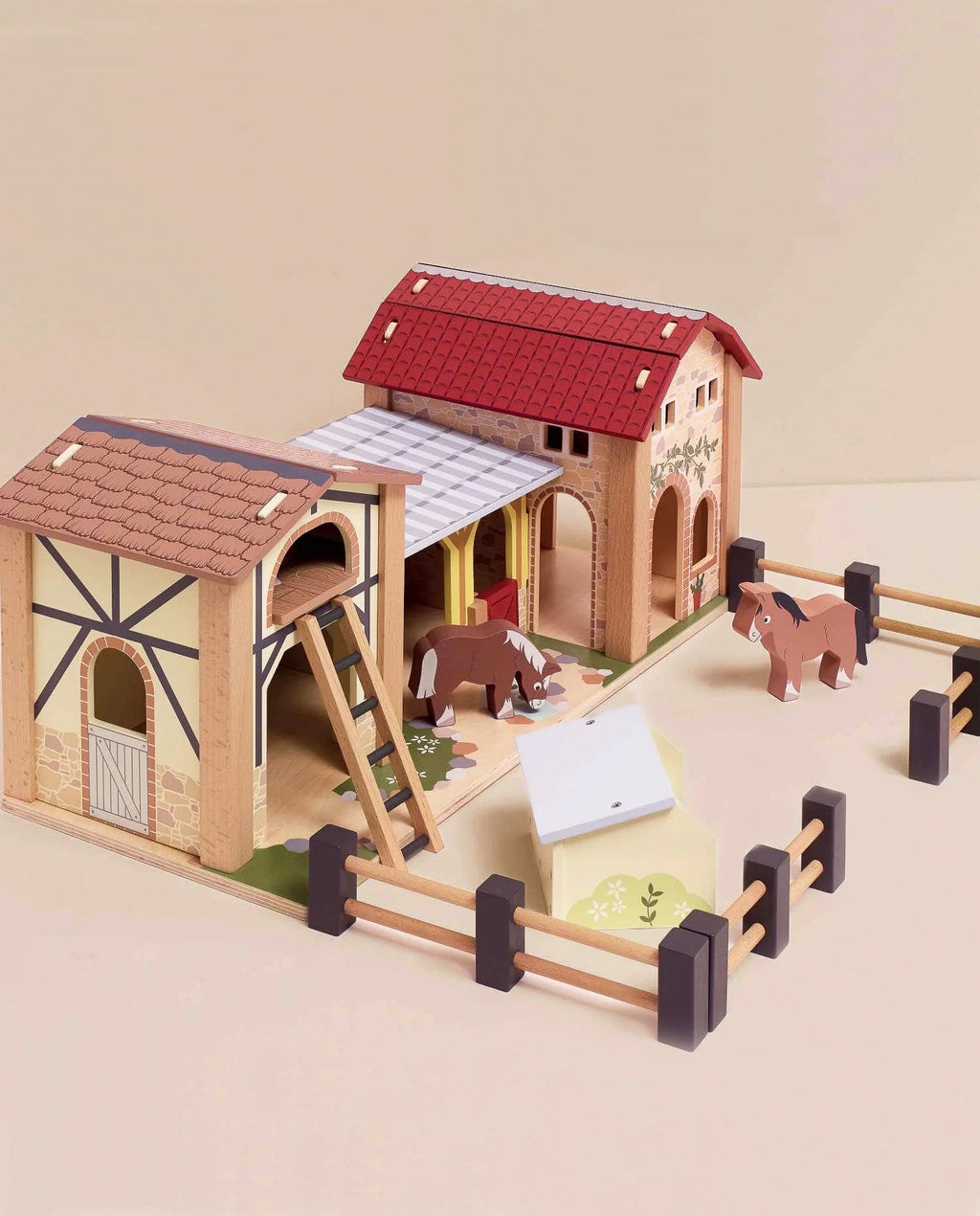 Wooden Farmyard Stables