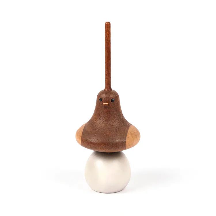 Wooderful Life 
Wooden Spinning Top - Bird