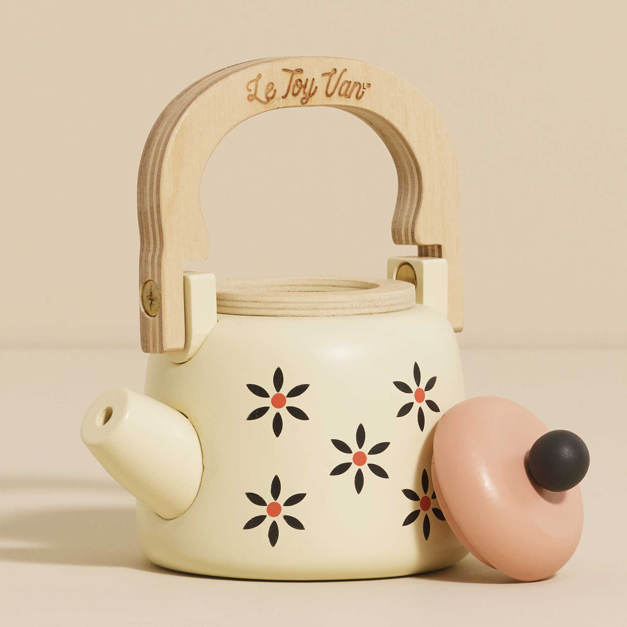 Vintage Wooden Role Play Kettle