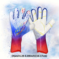 Silicone Grip Goalkeeper Gloves with Superior Traction - Available in 6 Colors & 5 Sizes, Professional Soccer & Rugby Goalie Gloves for Men Women Youth, High-Performance Finger Protection Sports Gloves