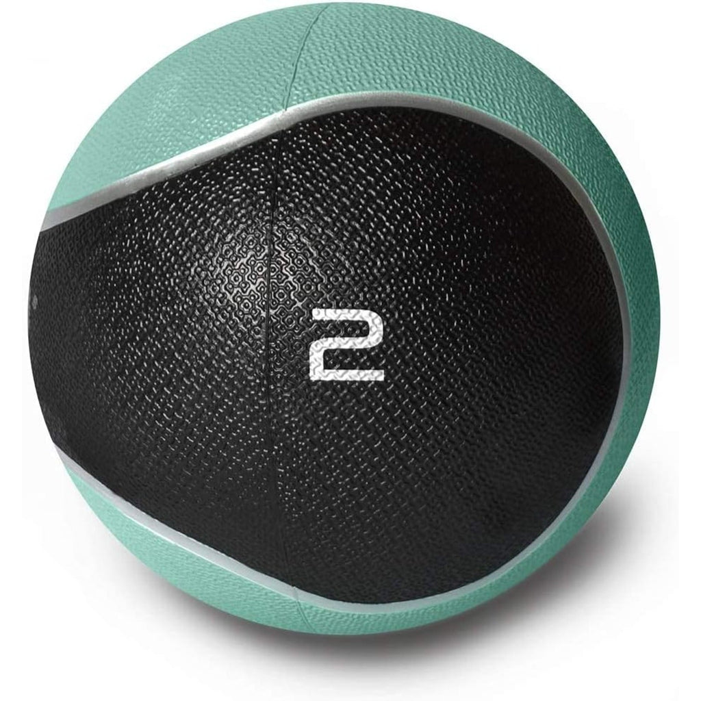 Medicine Ball Rubber Textured Grip for Strength, Balance & Core Training – 2LB to 4LB for Home Gym, Yoga & Full Body Workouts