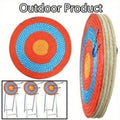 Archery Straw Target Round – Multi-Color Bow Shooting Practice Target for Outdoor Backyard Range Training | 19.69" & 20" Sizes