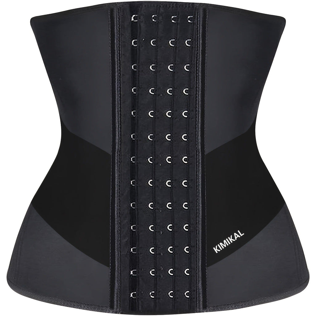 Women's Waist Trainer Latex Corset – Sports Girdle Shapewear for Tummy Control & Body Shaping, Workout Waist Cincher for Women, XS to 6XL Plus Size Available, Firm Compression Slimming Belt