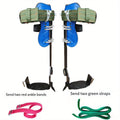 Tree Climbing Spikes Gear Set with Ankle Straps Portable Climbing Tools for Tree Maintenance Fruit Harvesting Hunting Observation Outdoor Work