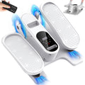 Under Desk Elliptical Machine – 12-Speed Electric Seated Leg Exerciser, Quiet & Portable Foot Pedal Trainer with Remote, for Seniors & Home Office Workouts