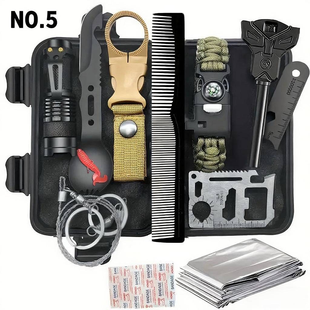 Combat Survival Tool Kit – Tactical Emergency Gear Set