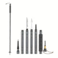 7-in-1 Tactical Hiking Staff – Extendable Foldable Survival Walking Stick with Compass, Fire Starter, Saw Blade, Screwdriver & Pliers – Aluminum Alloy or Stainless Steel, Camping & Hiking Gift