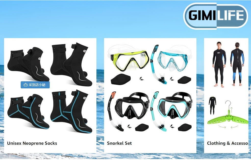 3mm Neoprene Diving Socks – Water Socks for Men & Women
