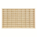 Diecast Car Display Case 80-Slot Wall Mounted Wood 1:64 Scale No-Drill Car Model Organizer Showcase for Hot Wheels Matchbox Alloy Diecast Cars Living Room Bedroom Garage Decor Collectors Wall Storage