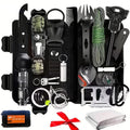 Tactical Knife Set 28-in-1 Survival Equipment – Men's Outdoor Tool Kit for Camping, Hunting, Fishing & Hiking | Perfect Father's Day Gift for Dad & Husband