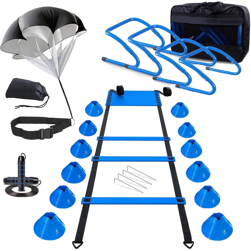 Agility Ladder Training Set – Speed & Footwork Drills with Carry Bag
