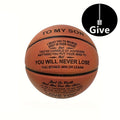 Motivational Basketball Gift for Teenagers, Grandson & Grandchild – International Standard Size, Inspirational Quote Ball, Perfect Birthday & Christmas Gift for Boys & Girls Age 14+