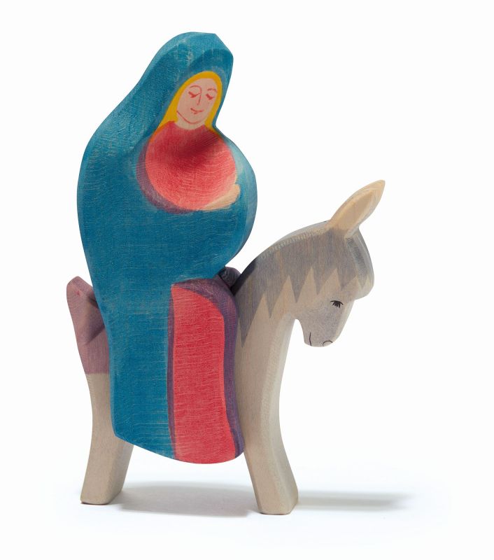 Ostheimer Mary on Donkey