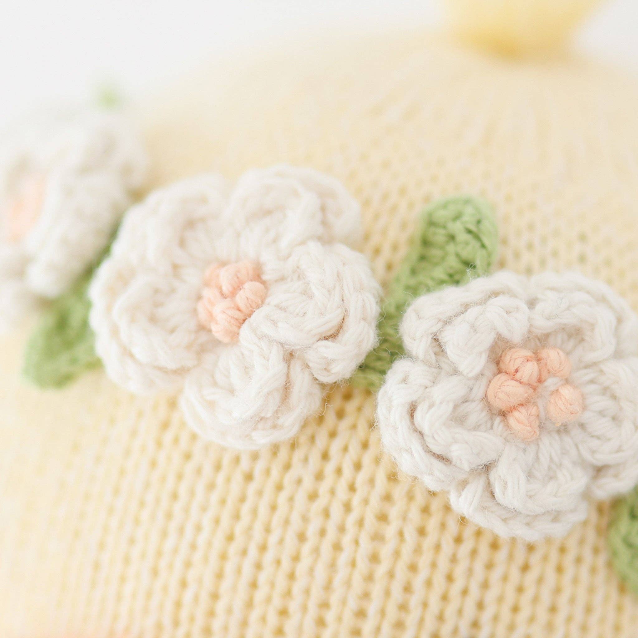 Cuddle + Kind Flora the Duckling (Ivory Floral Crown)