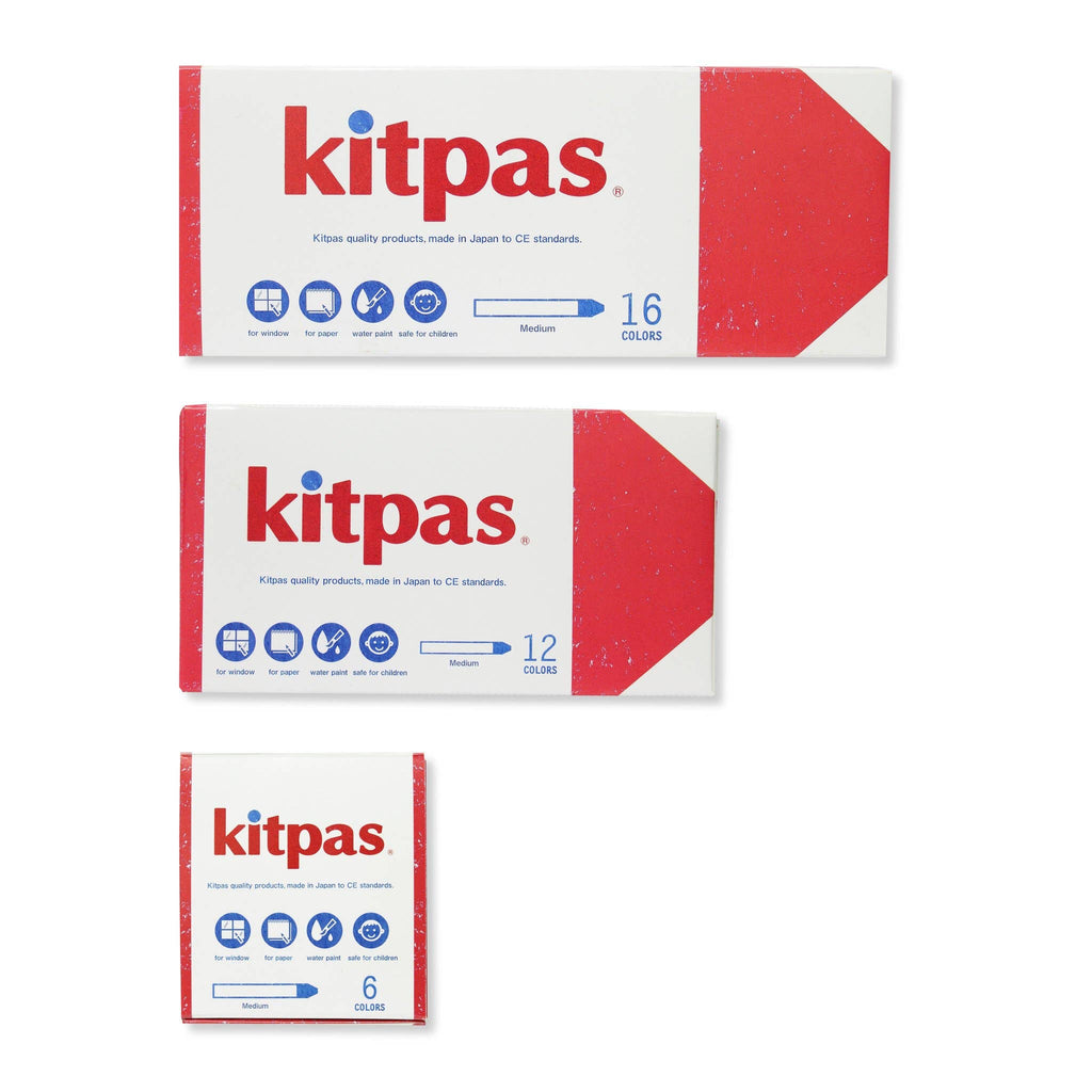 Kitpas Crayons - 6 Colors