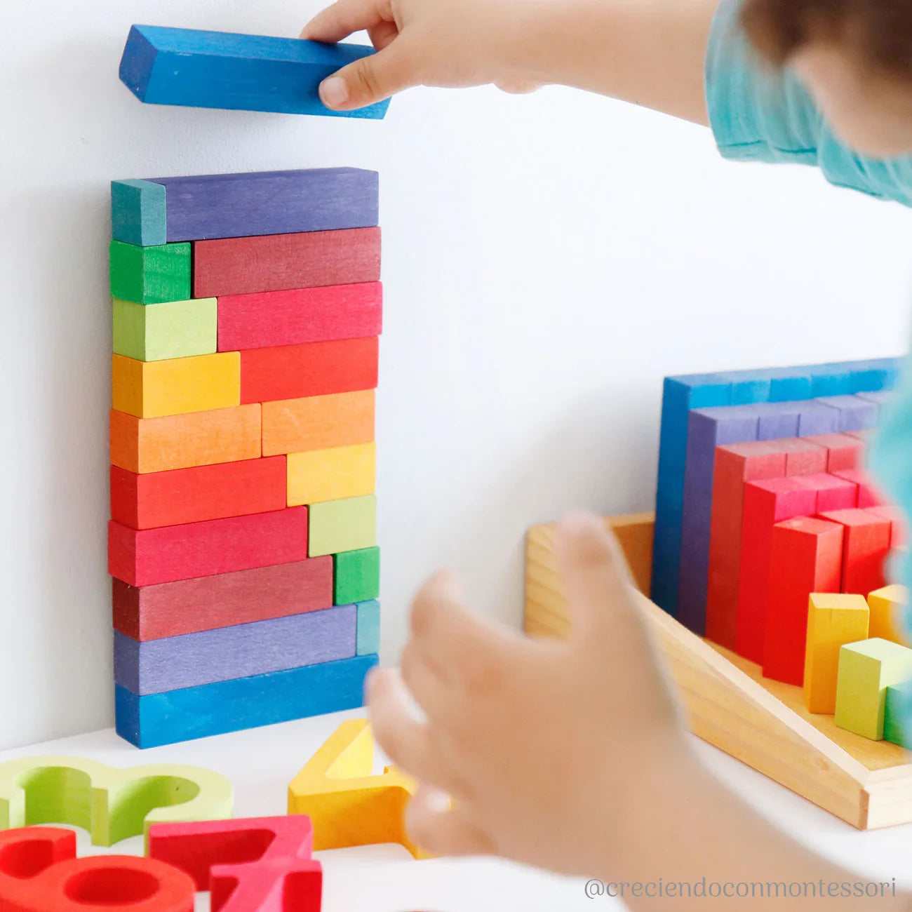 Grimm's Stepped Counting Blocks - Small
