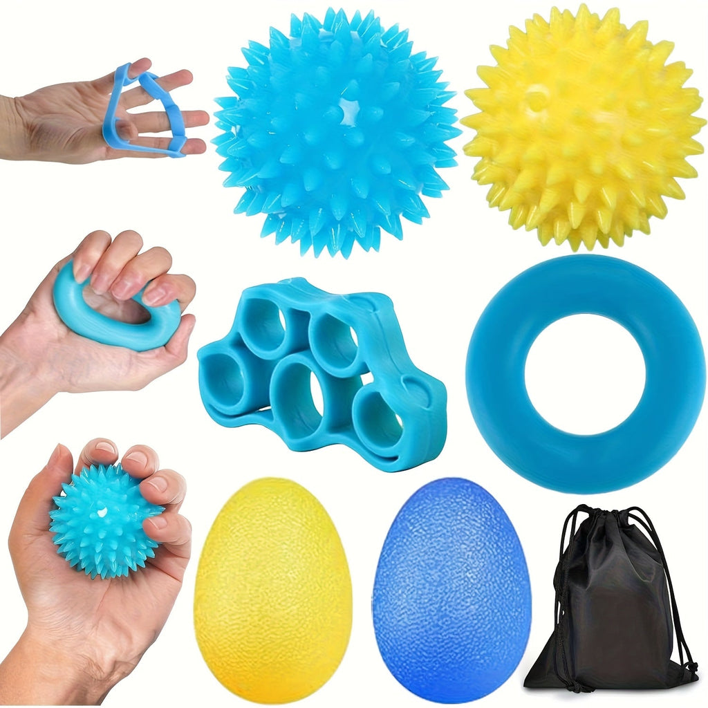 Hand Exerciser Set – Finger Therapy & Grip Strength Trainer