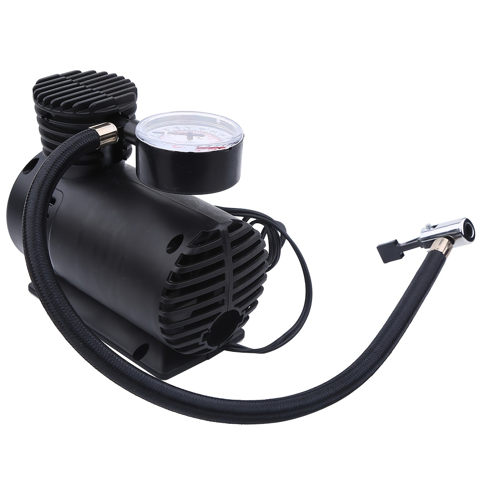 Portable Mini Air Compressor 12V 300PSI – Multi-Use Inflator Pump for Car Tires, Bikes, Balls & Inflatables – Compact Electric Tire Inflator for Home, Camping & Emergency Use