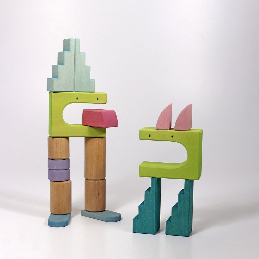 Grimm's Building World Cloud Play Block Set