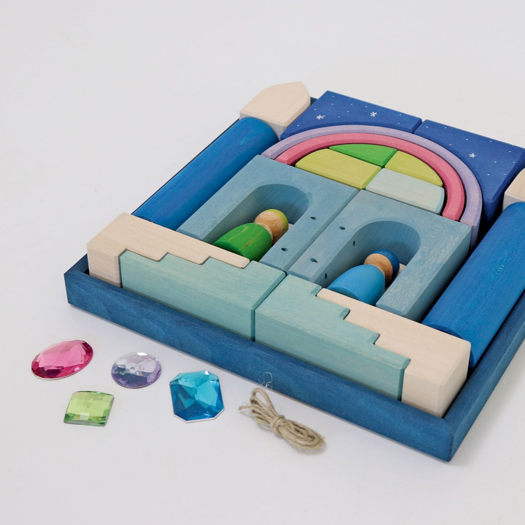 Grimm's Building World Polar Light Block Set