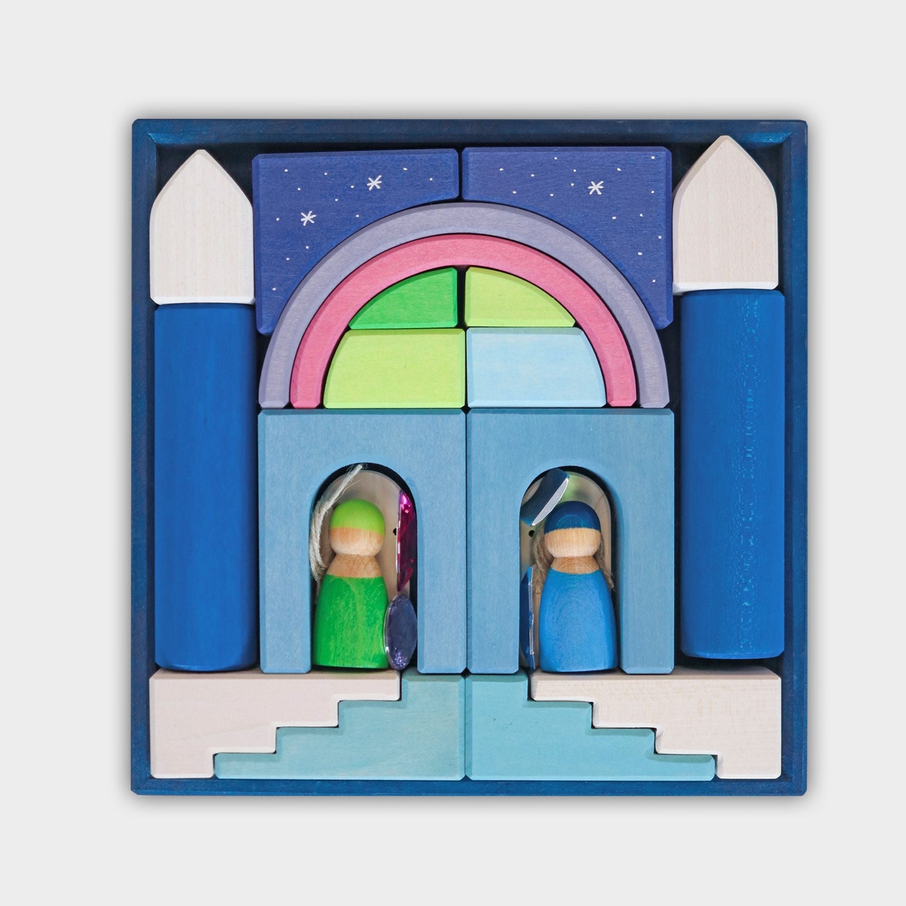 Grimm's Building World Polar Light Block Set