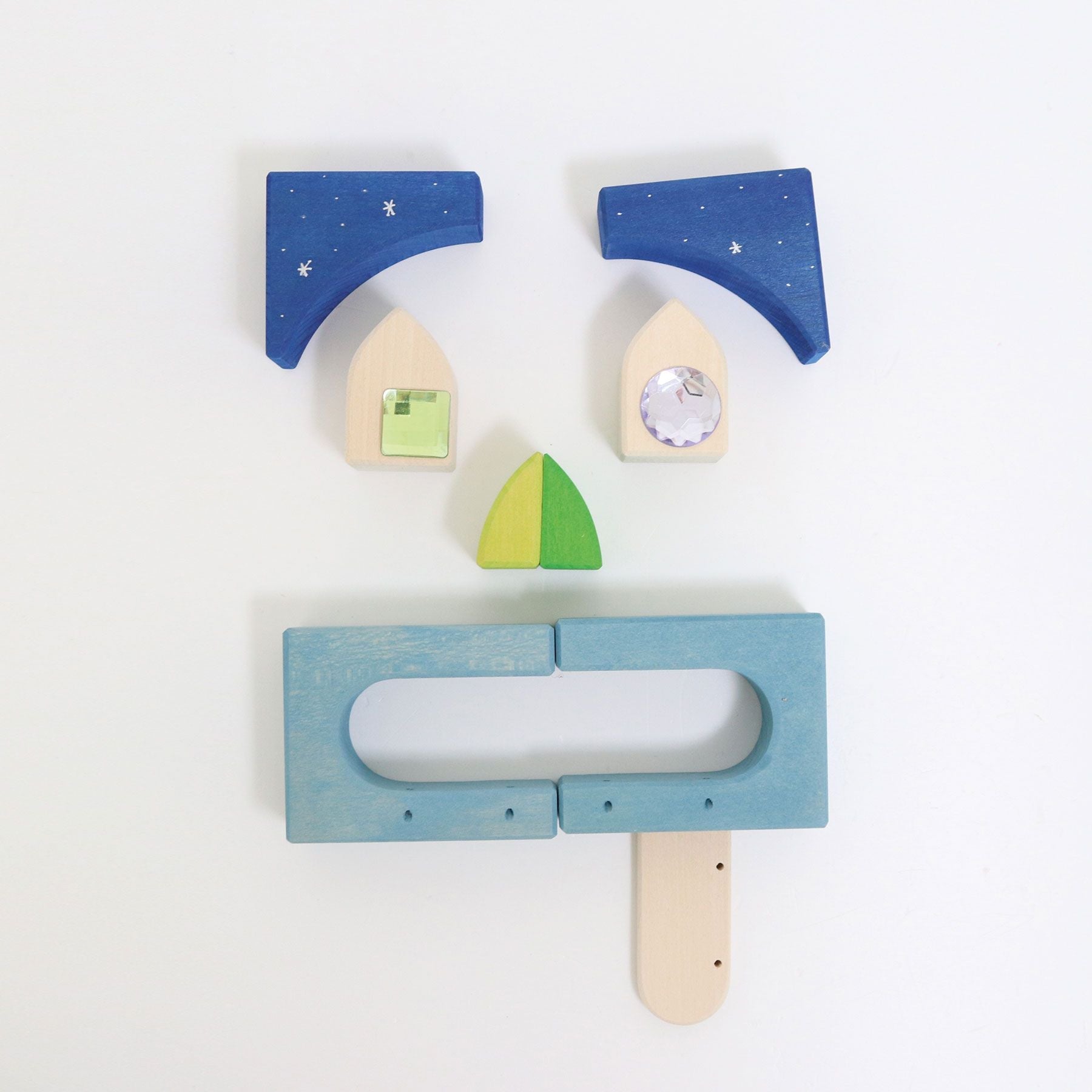 Grimm's Building World Polar Light Block Set