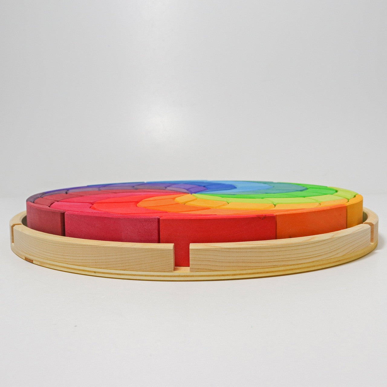Grimm's Wooden Color Spiral Block Set