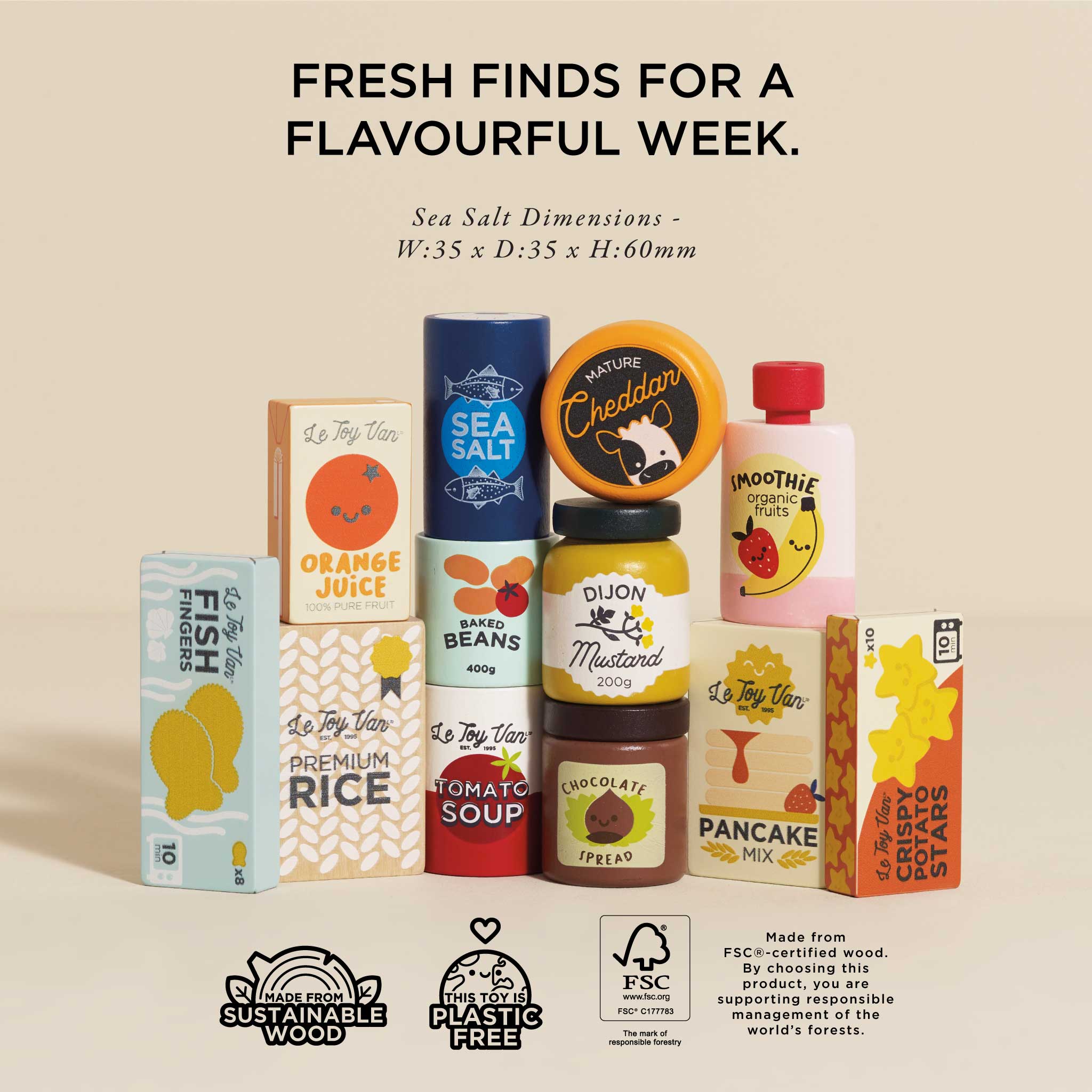 Pretend Play Grocery Set