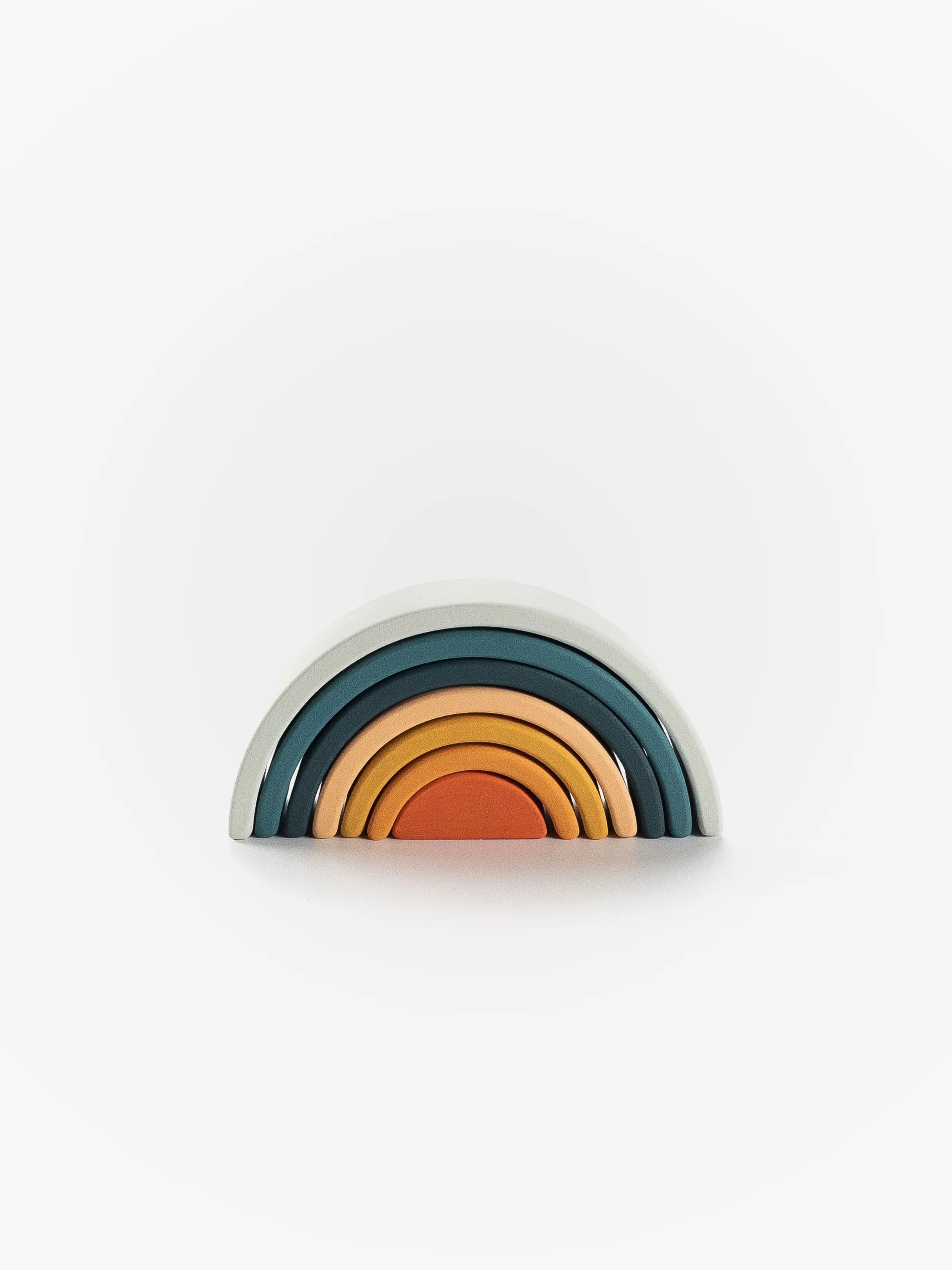 Sabo Concept Handmade Mini Rainbow Stacker - Lagoon