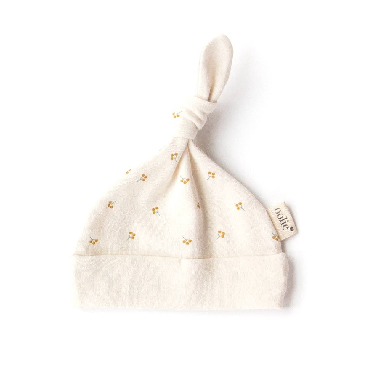 Organic Baby Hat – Gold Sprig