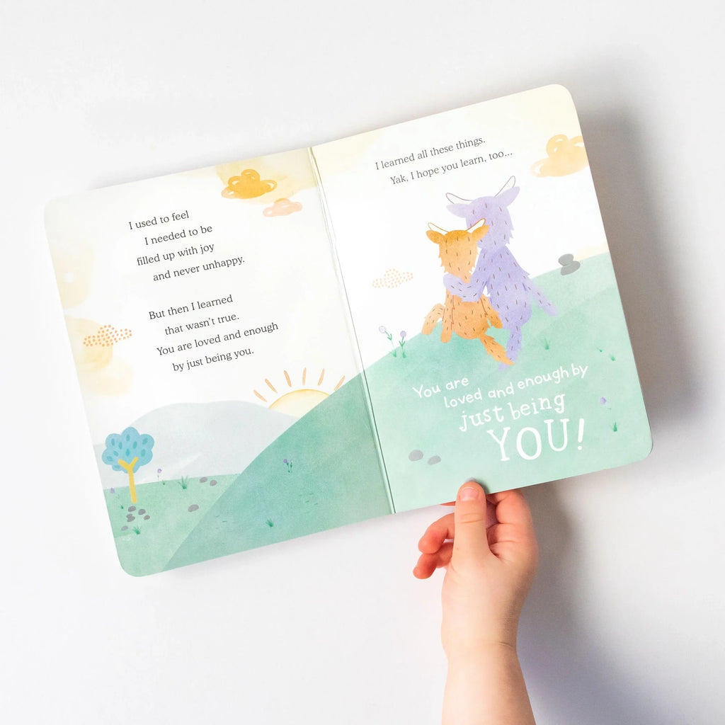Slumberkins Yak Kin + Lesson Book On Self Acceptance