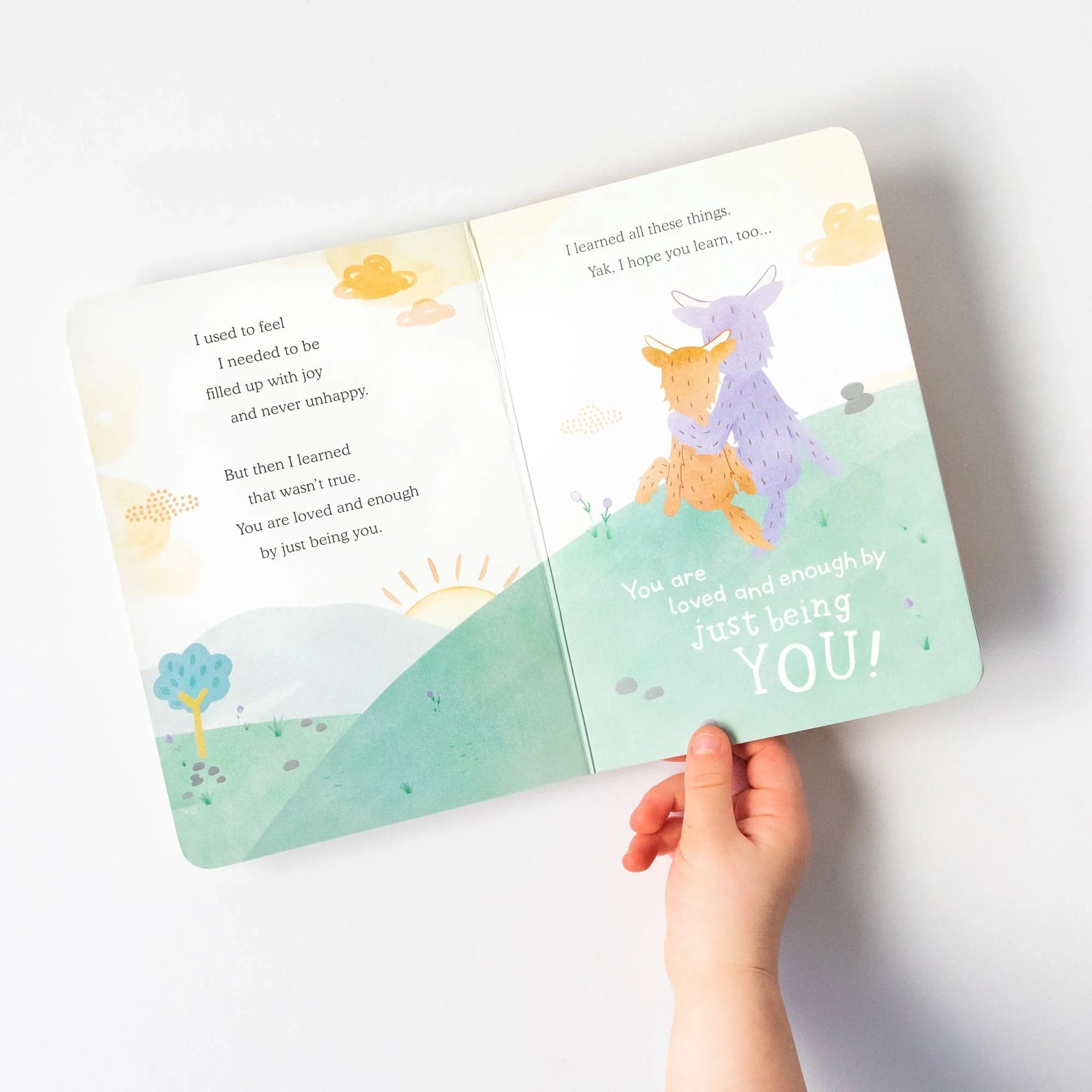 Slumberkins Yak Kin + Lesson Book On Self Acceptance