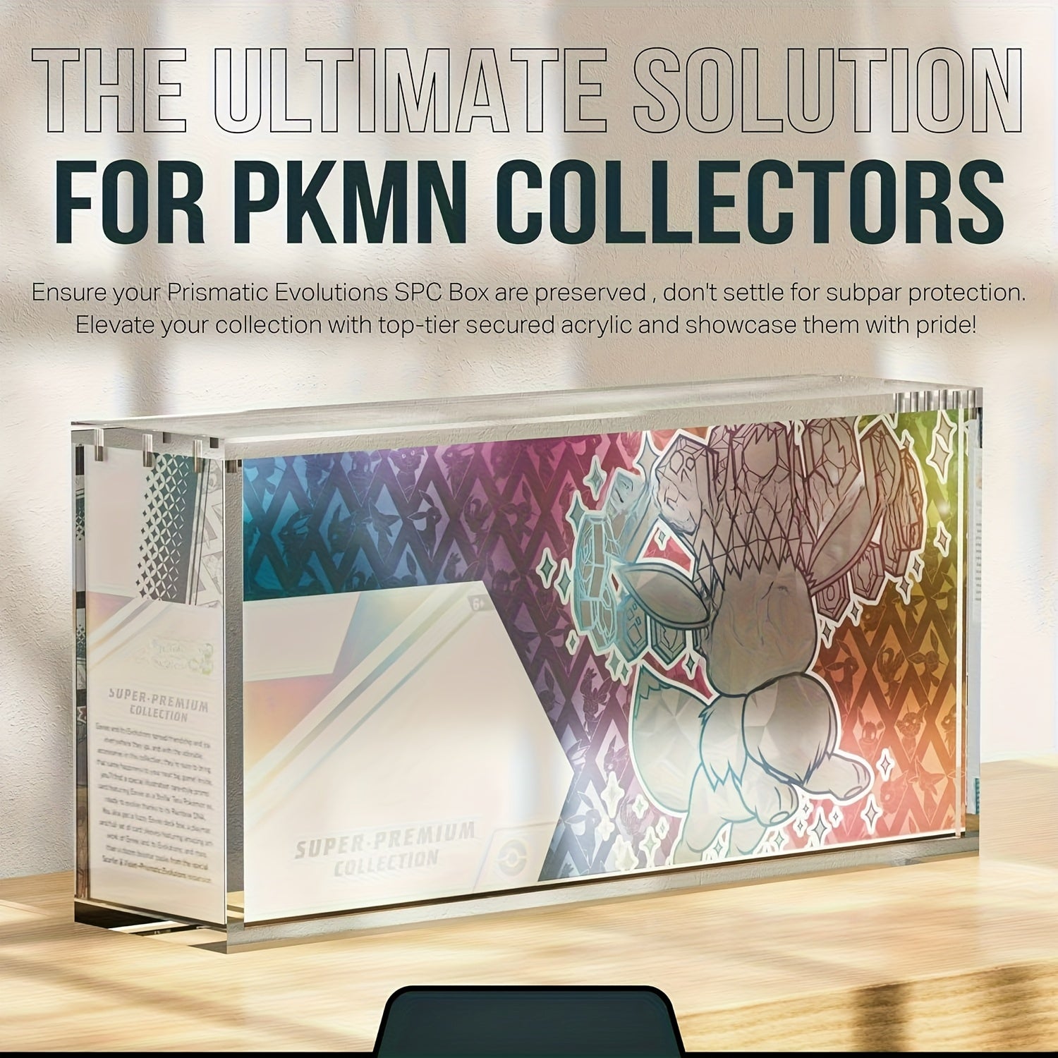 Acrylic Display Box with Magnetic Lid, 8+5mm – Collectibles