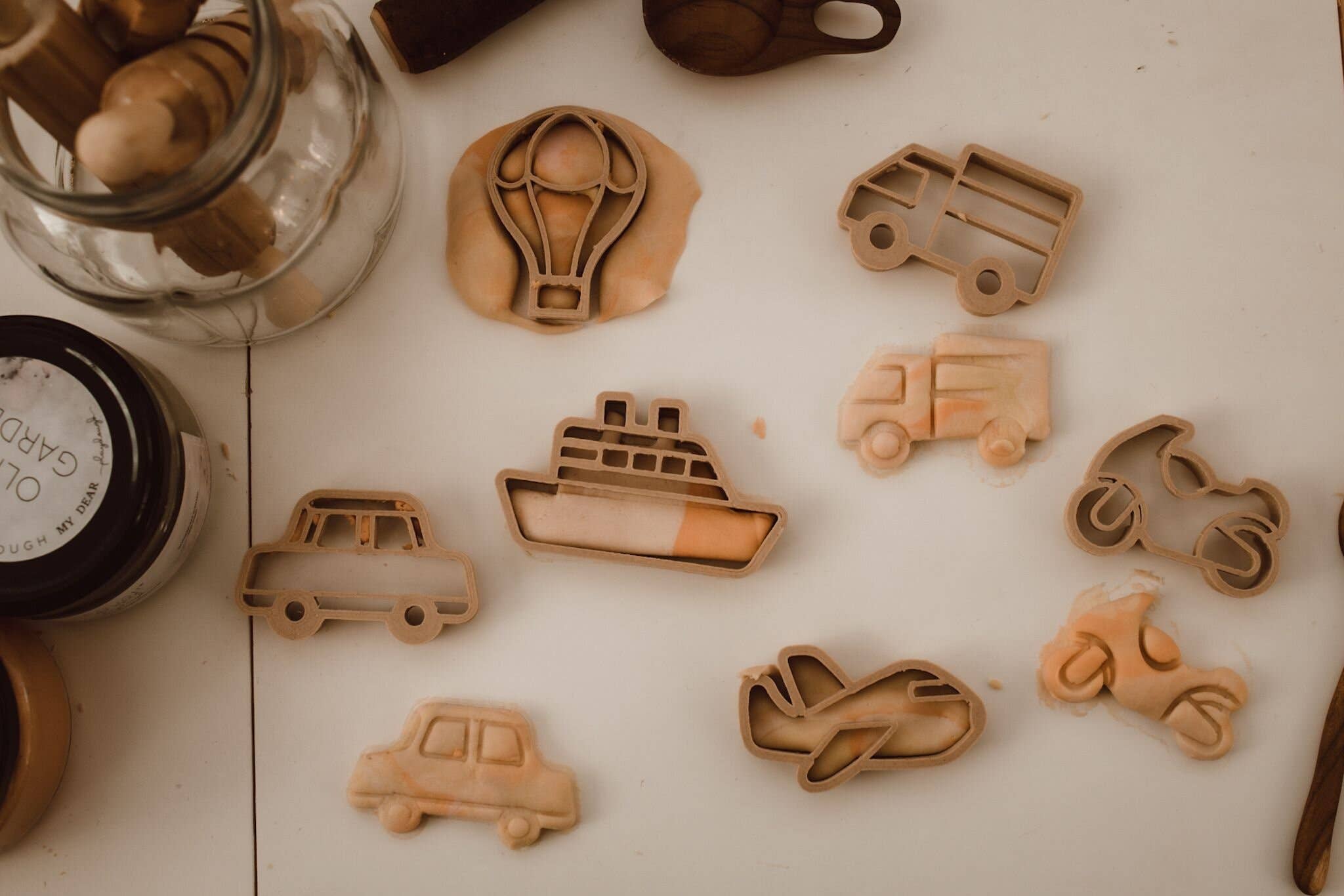Transport Cutter Set - Eco Playdough Tool