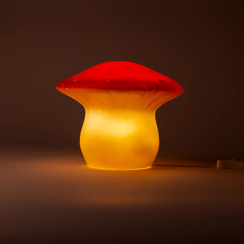 Red Mushroom Lamp