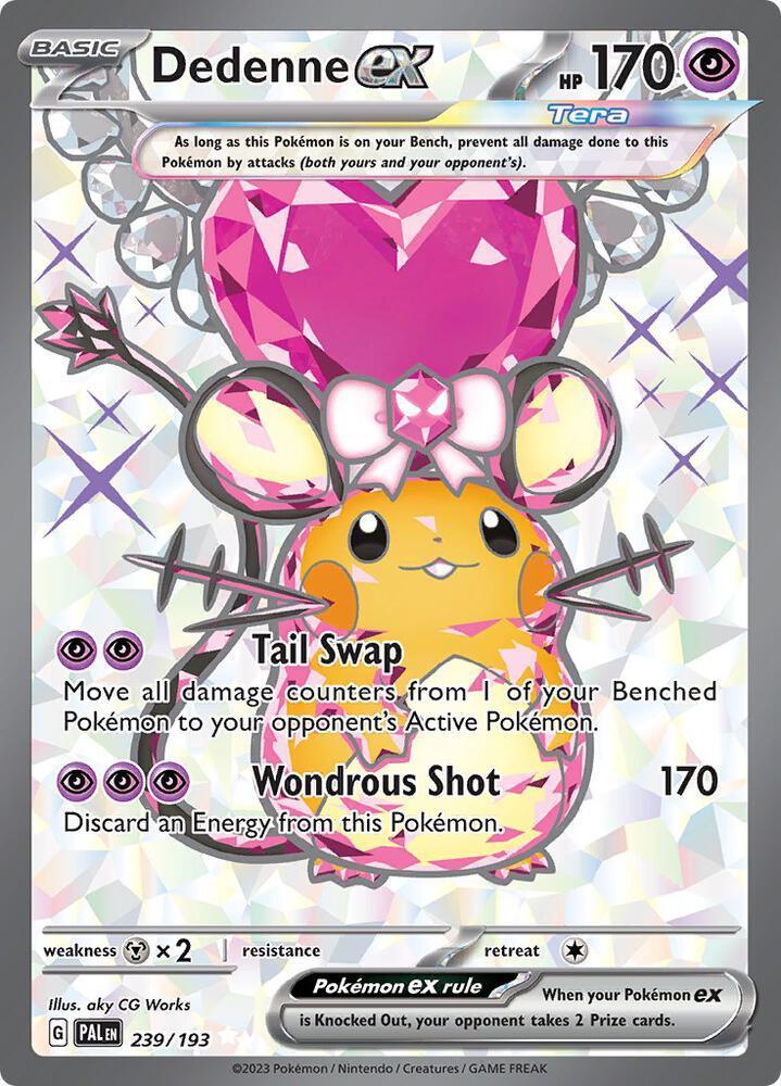 Dedenne ex (239/193) [Scarlet & Violet: Paldea Evolved]
