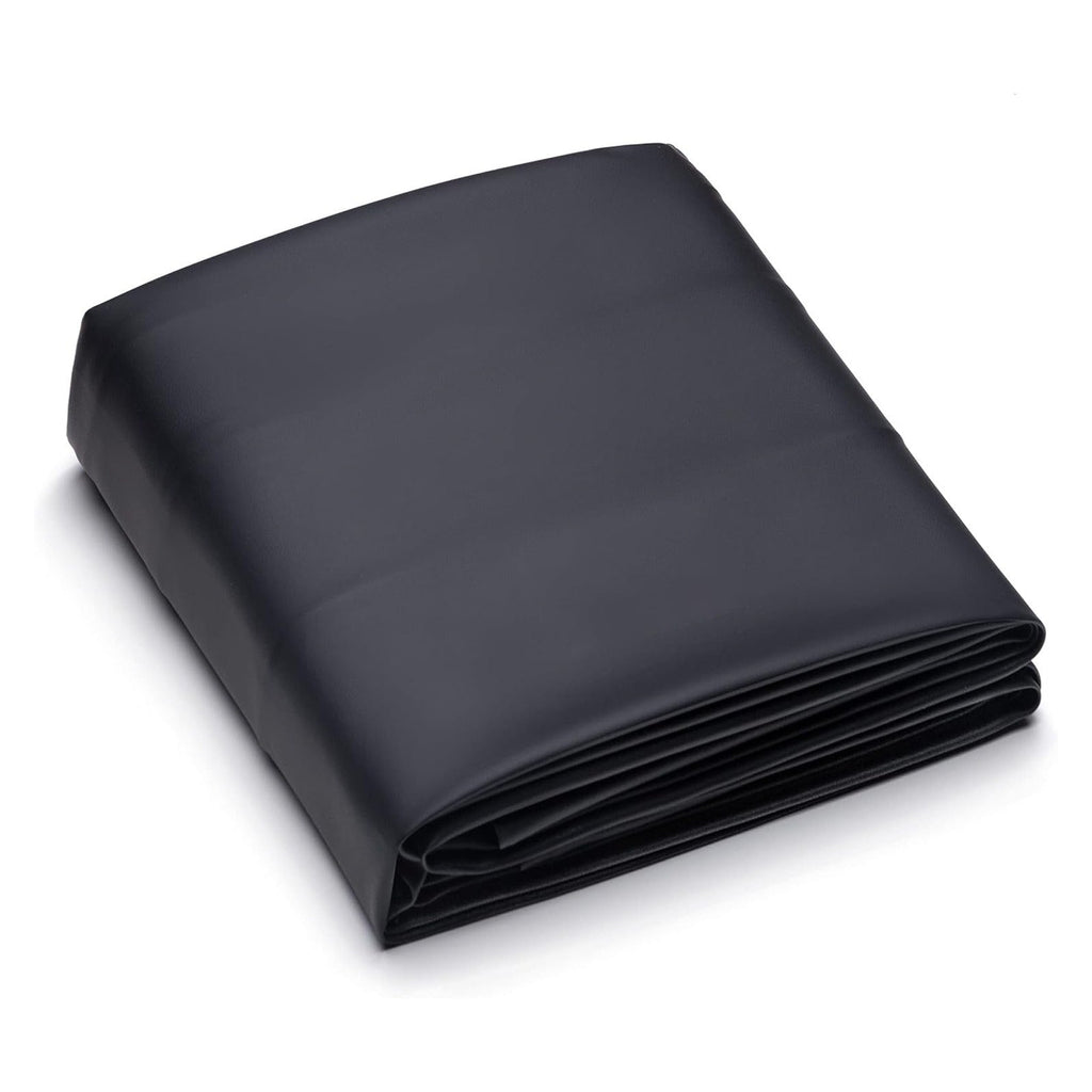 Leatherette Pool Table Cover 7 8 9FT Waterproof Tearproof Billiard Table Protector with Leg Cutouts Scratch-Resistant Easy-Clean Protective Cover Black