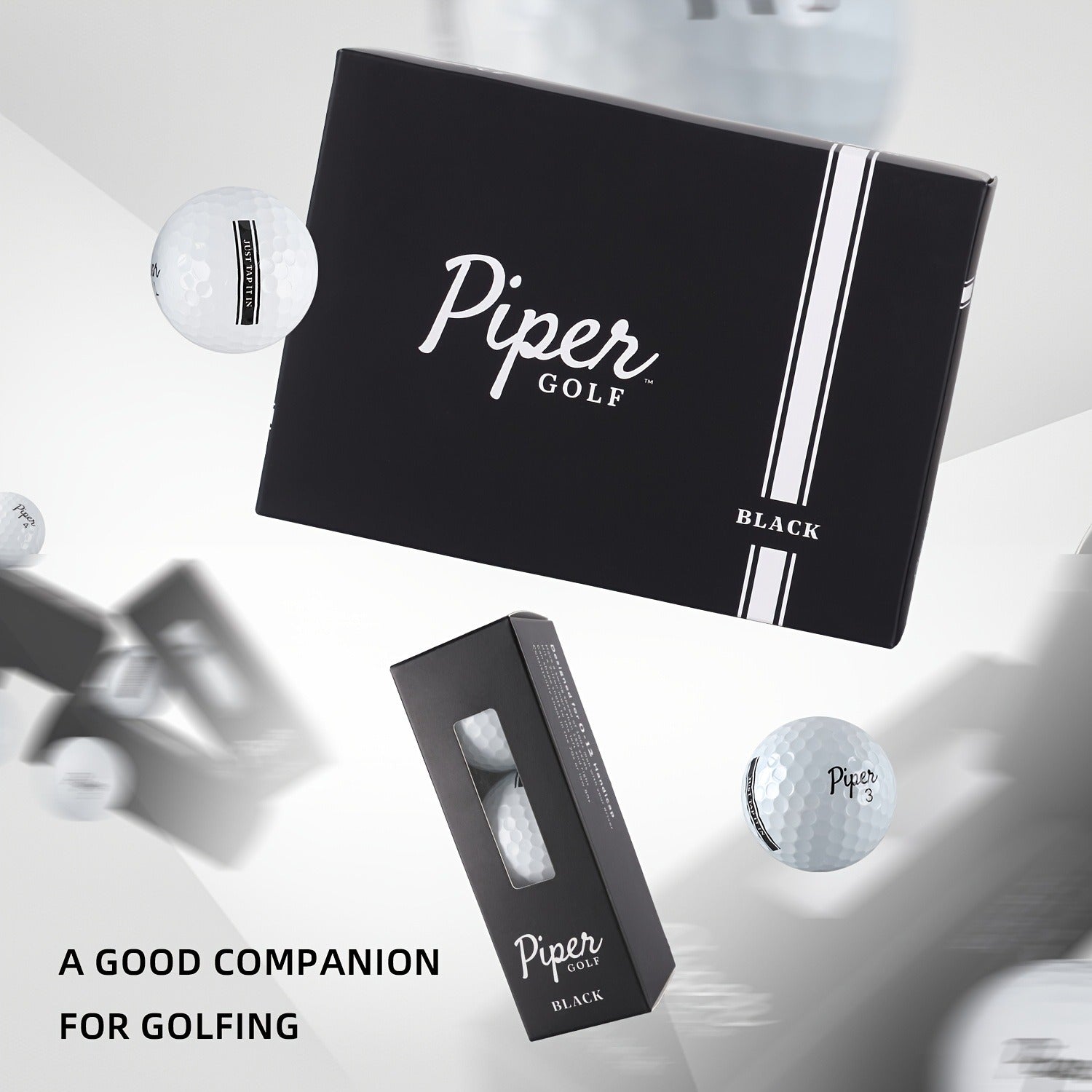 Golf Balls 3-Ply PU Cover with Soft Feel & High Visibility Colors, Professional Distance Golf Ball for Competitive Play and Training, Ideal for Adult Golfers