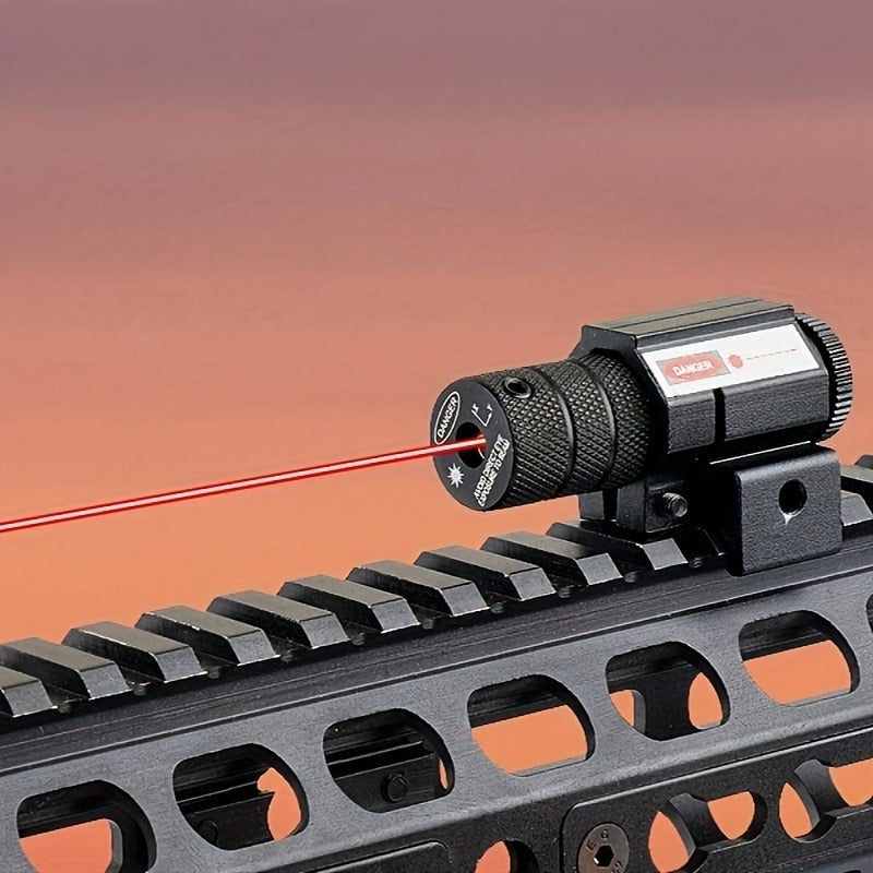 Red Laser Sight 20mm Rail Mount 2-Pack Aircraft Aluminum Compact Class IIIA 330ft Range for Rifles Handguns Firearms