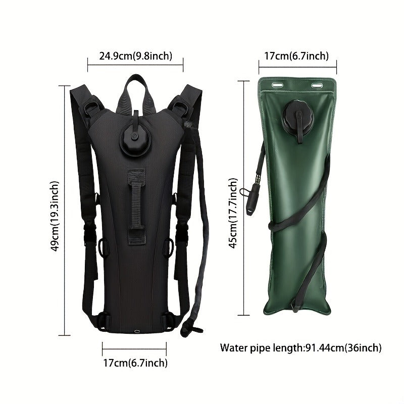 Hydration Backpack with 101oz BPA-Free Water Bladder – Tactical Water Pack for Cycling, Hiking, Trekking, Climbing & Outdoor Camping